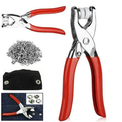 Hand pressure pliers tool swing button set